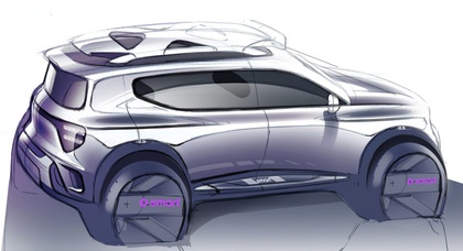 Le Smart Concept #5 préfigure un SUV plus grand au design robuste