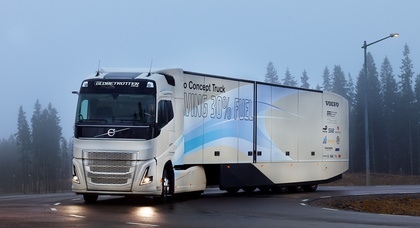 Volvo Trucks разработала гибридный грузовик для магистральных перевозок