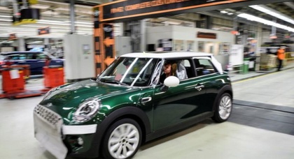 BMW наладит сборку электрических MINI в Великобритании