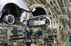 Toyota nimmt Produktion in Japan nach außerplanmäßiger Abschaltung wieder auf