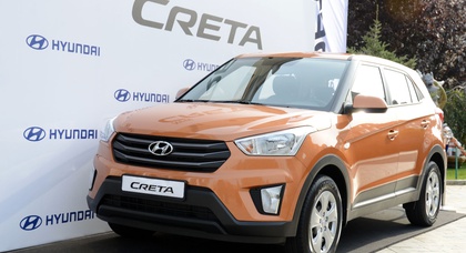 Hyundai Creta: в Киеве представлен самый маленький кроссовер марки