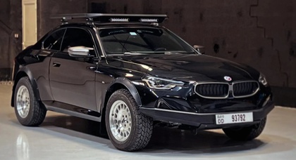 BMW M240i превратили в «пустынный» спорткар — и на этот раз это не шутка