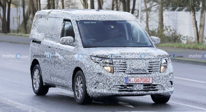 New Ford Transit Courier Spied: Production Body Revealed Ahead of 2023 Launch