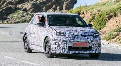 2024 Renault 5 spotted in a production body for the first time