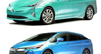 Toyota Prius нового поколения прикинулся водородомобилем
