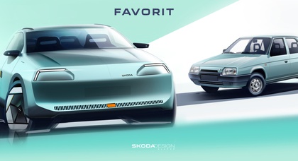 Skoda hat gezeigt, wie der moderne Favorit aussehen könnte