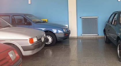 An abandoned Ford dealership in Germany is forever set in the 1980s and still houses new cars from that era