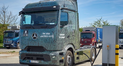 Mercedes-Benz Trucks успешно испытала мегаваттную зарядку для электрического грузовика