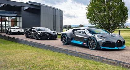 Гиперкары Bugatti будут отозваны для устранения двух неисправностей