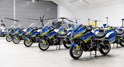 Die polnische Polizei hat eine Rekordzahl an BMW Motorrädern bestellt