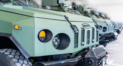 Національна гвардія України отримала першу партію бронеавтомобілів "Новатор-2"