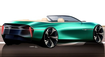GM Design Studio dévoile un nouveau rendu époustouflant d'une voiture sport décapotable Cadillac