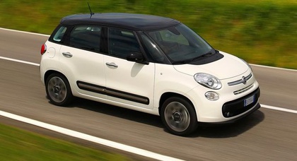 Начальная стоимость Fiat 500L составит 15 550 евро