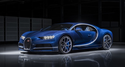 Bugatti продала половину тиража модели Chiron