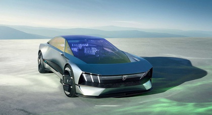 Peugeot dévoile un concept-car électrique futuriste au CES 2023