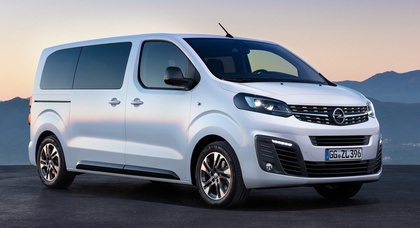 Opel раскрыл информацию о новом минивэне Zafira Life
