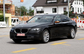 Начались дорожные испытания обновленной BMW 7 серии