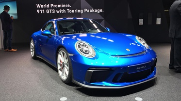 Франкфурт 2017: премьера купе Porsche 911 GT3 c пакетом Touring