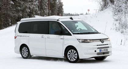 Volkswagen California Spied Ahead Of Production Reveal