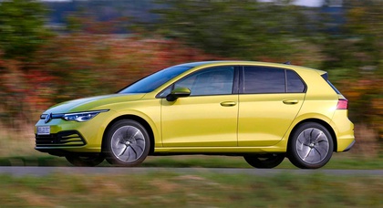Новый Volkswagen Golf перевели на метан