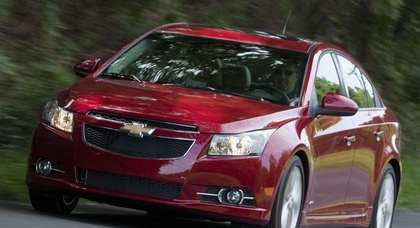 Cruze стал самой популярной моделью Chevrolet в мире