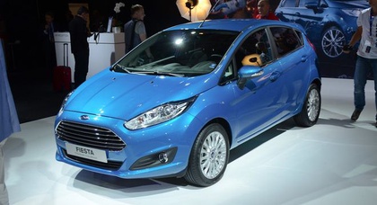 Paris'2012: стенд Ford — новые Fiesta, Mondeo и кроссовер EcoSport