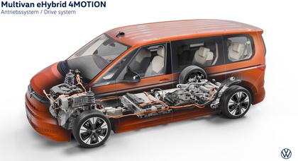 Volkswagen Multivan has received a new PHEV version with all-wheel drive