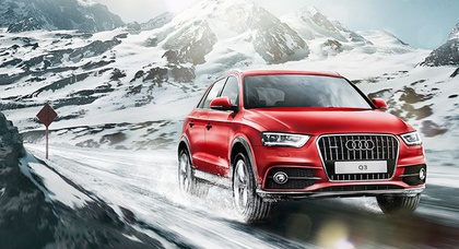Зимние трассы в радость, если Вы — в Audi!