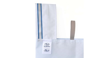 Subaru verwandelt unbenutztes Airbag-Material in elegante Einkaufstaschen
