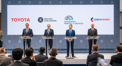 Новий електромобіль Toyota збиратимуть у Чехії