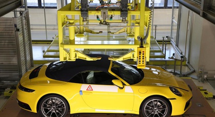 Наблюдать за сборкой автомобилей Porsche теперь можно онлайн
