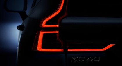 Новый кроссовер Volvo XC60 покажут на автосалоне в Женеве