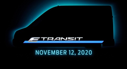 Ford анонсировал премьеру электрического Transit