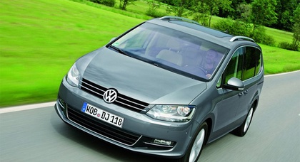 Volkswagen Sharan получит новый дизельный двигатель