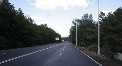 В Киевской области открыто движение автотранспорта на отрезке дороги Киев-Вышгород-Десна