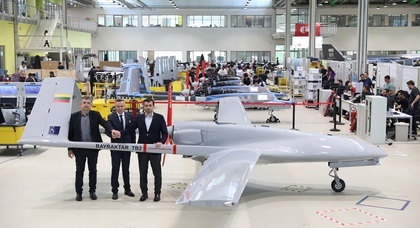 Lithuania received Bayraktar TB2 drone and will soon transfer it to Ukraine