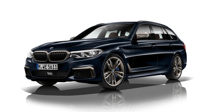 BMW представила «пятёрку» с четырёхнаддувным дизелем