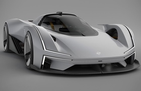 Spektakulärer Supersportwagen Polestar Synergy Electric Fantasy debütiert auf der IAA Mobilität 2023