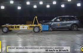 Китайский кроссовер MG Marvel R разбили в краш-тестах Euro NCAP