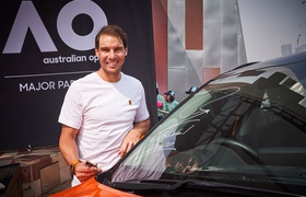 Kia Motors и Рафаель Надаль представили официальные автомобили теннисного турнира Australian Open 2020