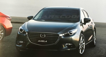 Обновлённая Mazda3 рассекречена