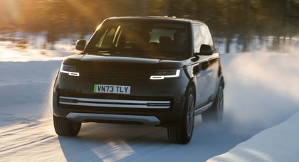 Range Rover Electric appears in official photos