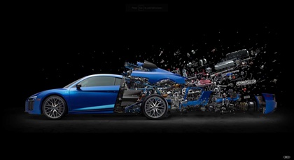 Audi R8 показали в деталях