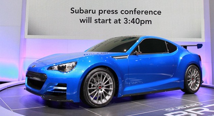 Subaru показала купе BRZ 