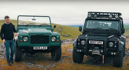 Блогер протестировал электрифицированные Land Rover Defender на агрегатах Tesla