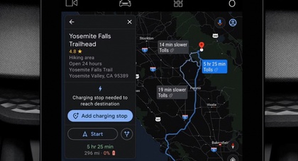 У Google Maps з'являться повідомлення для водіїв електромобілів про зарядні станції із сумісними конекторами