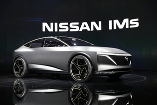 В Детройте дебютировал 490-сильный электрический седан Nissan IMs 