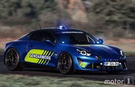 Спорткары Alpine A110 поступят на службу Национальной жандармерии Франции