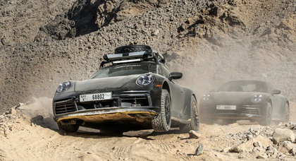 La nouvelle 911 Dakar de Porsche sera la première voiture de sport à deux portes à offrir des capacités tout-terrain exceptionnelles