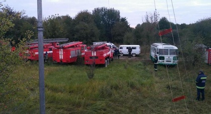 В Винницкой области перекрыто движение по трассе М-21